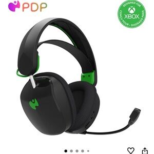 Gaming Headset for Xbox - Black and Green